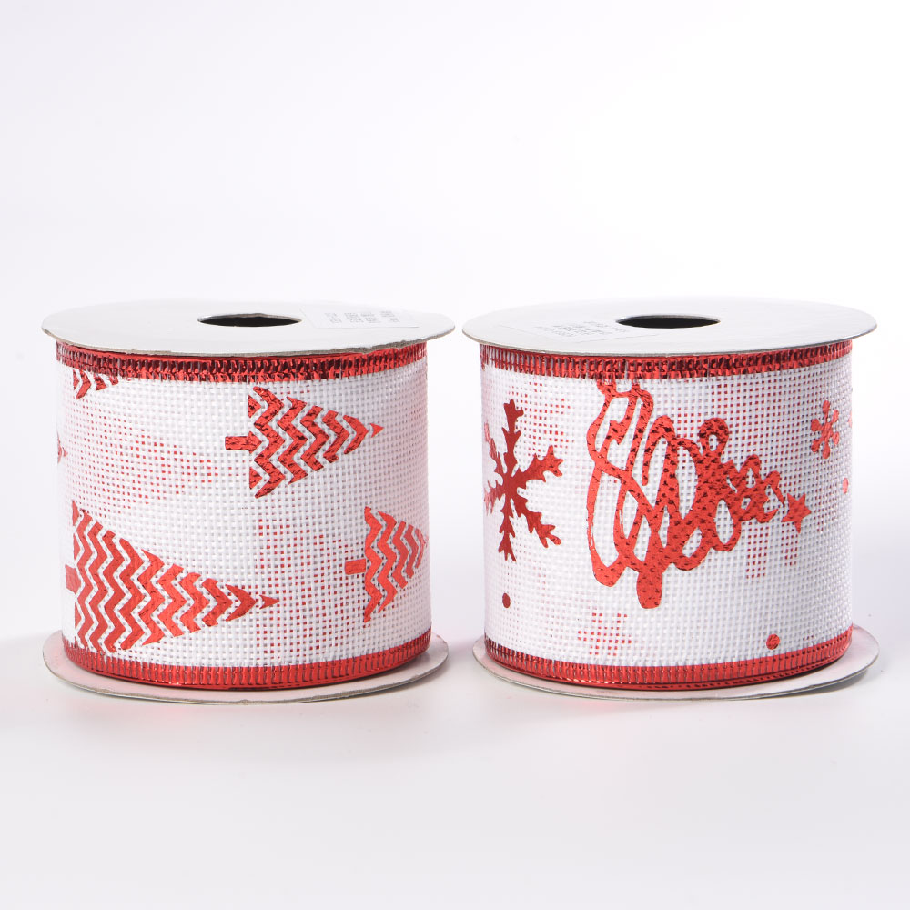 Satin Christmas Ribbons for Wreaths