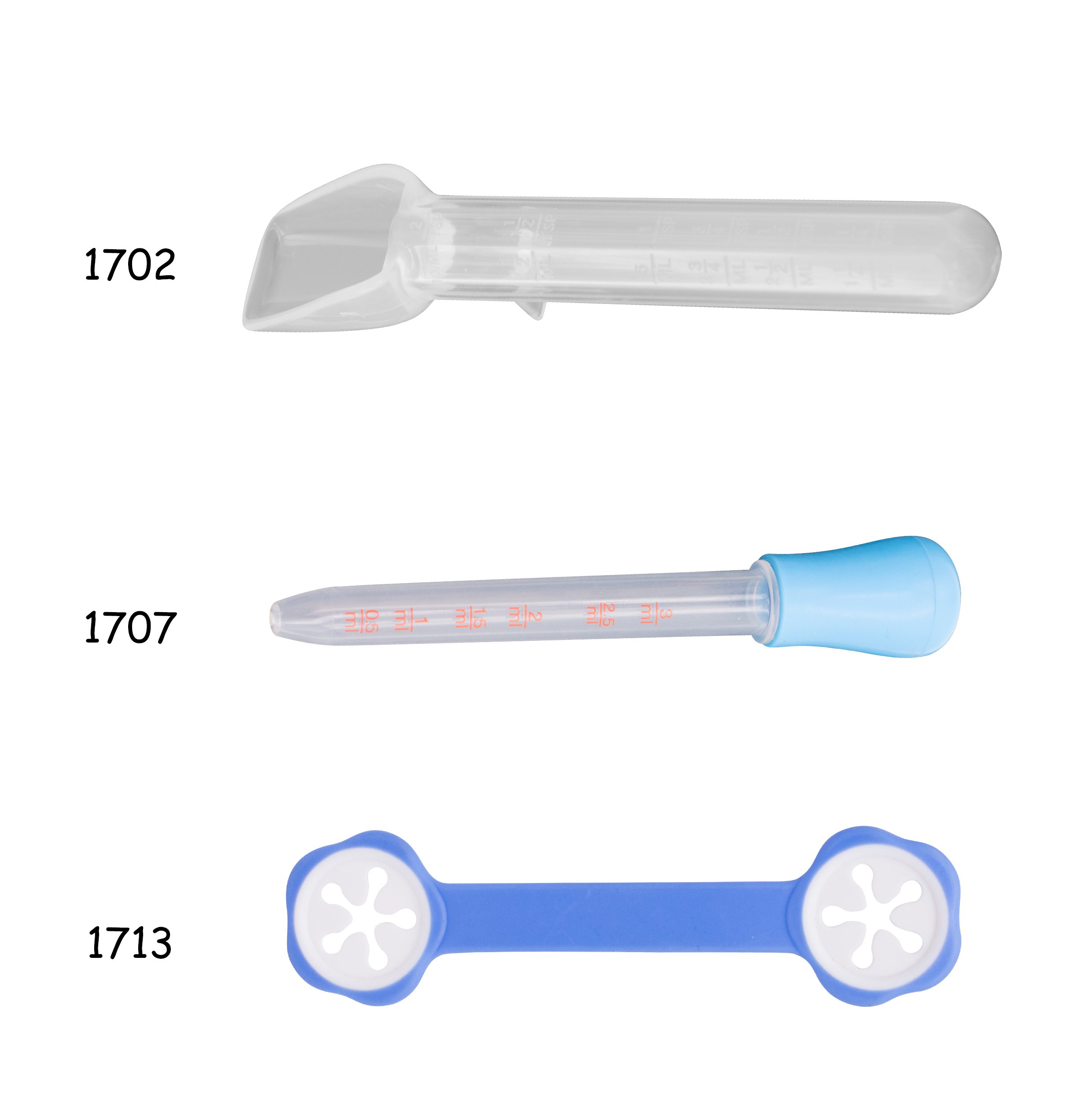 medical spoon and dropper / clip