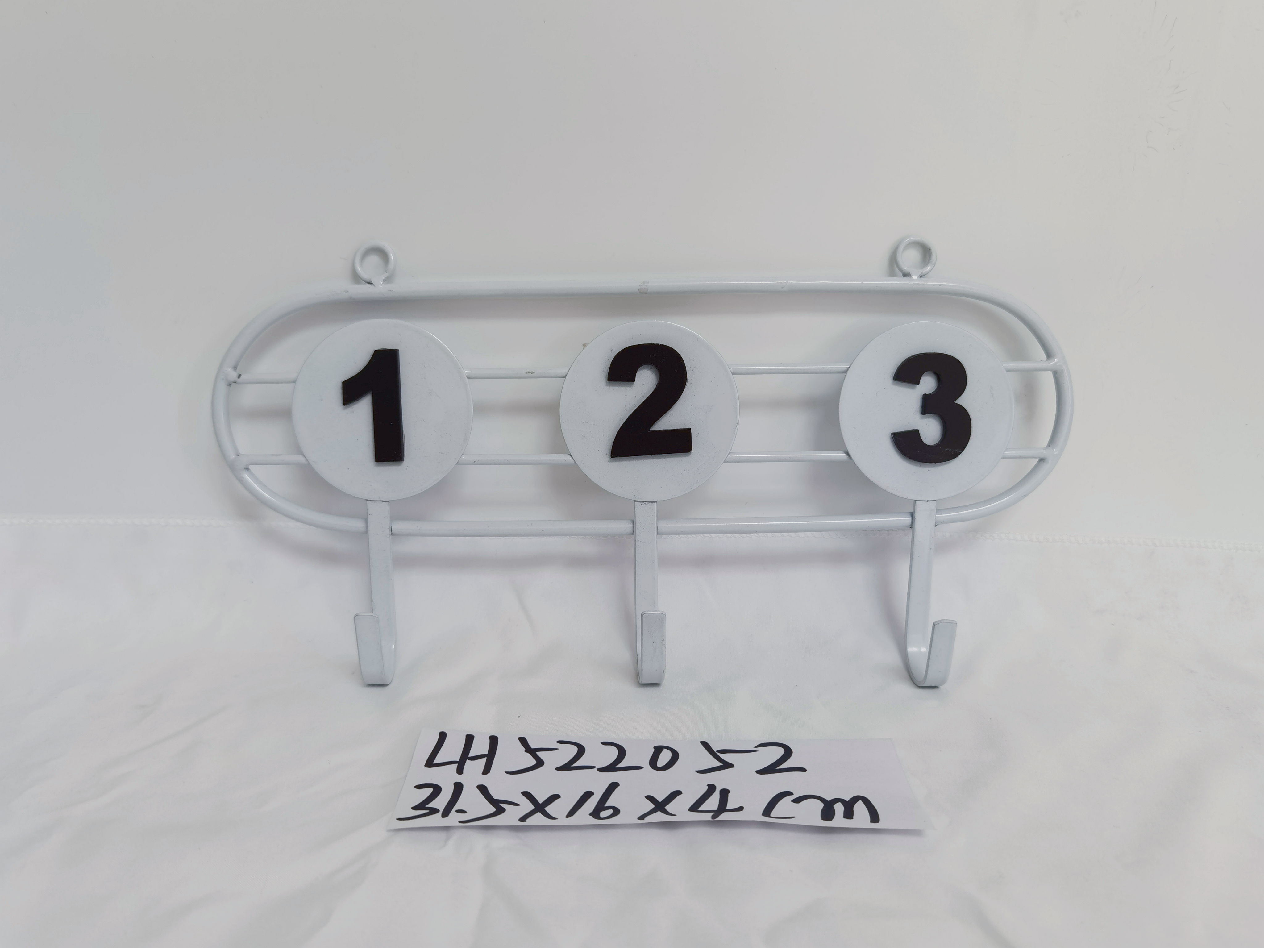 Wooden retro wall hook