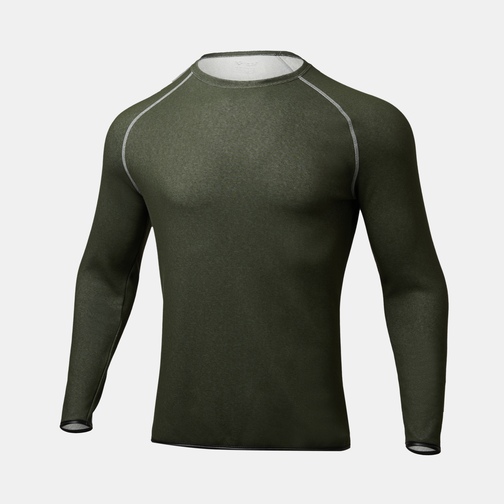 Winter/Autumn Crew Neck Pile Fabric Thermal Ls Shirt17
