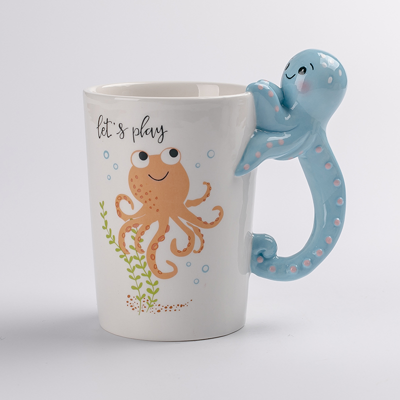 Octopus Ceramic Octopus Mugs