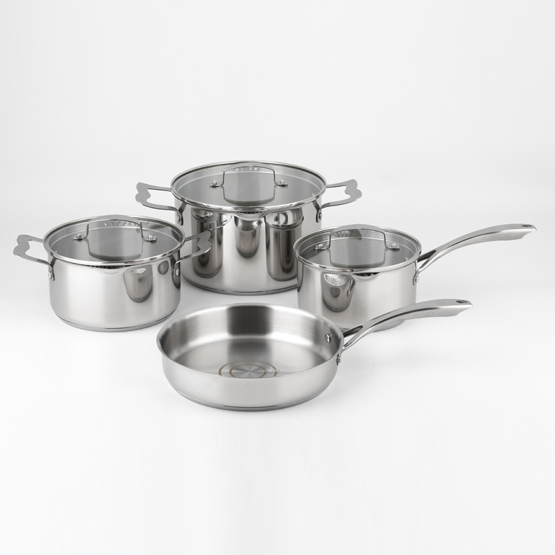 Stainless steel 7pcs cookware se