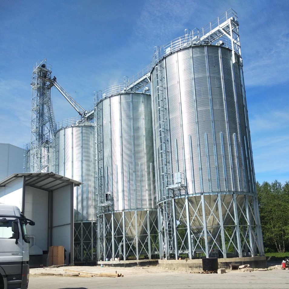 Corn Paddy Cereal Steel Silo