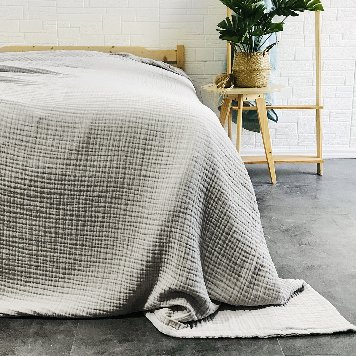 Breathable gauze blanket