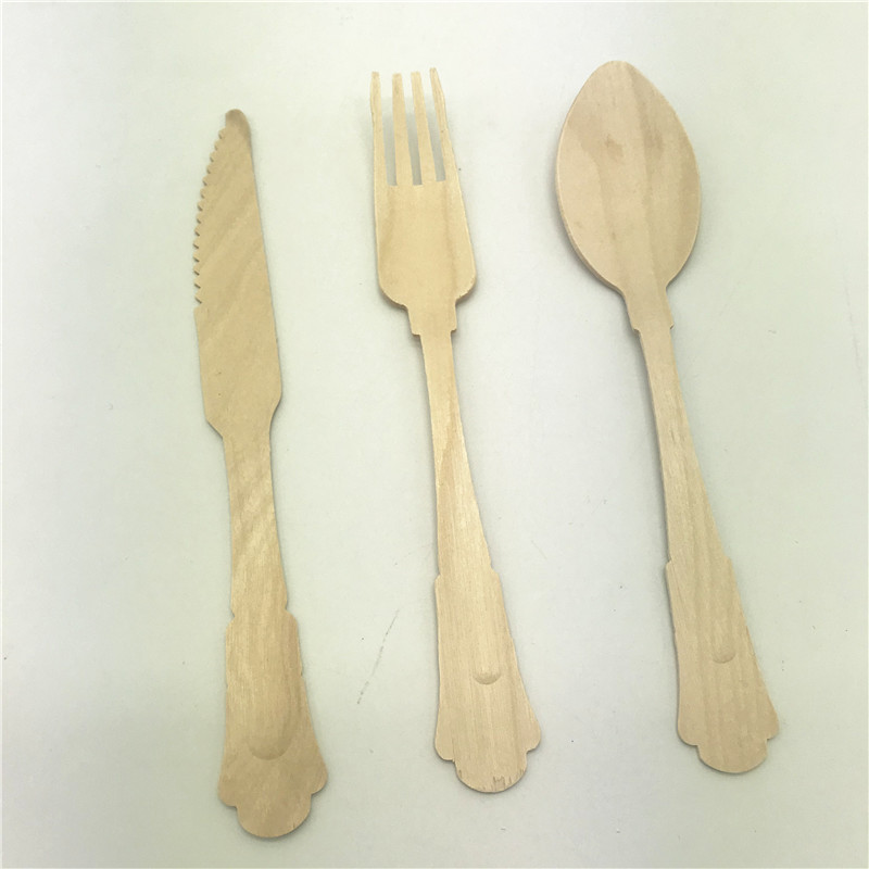 Disposable Birch Wooden Cutlery