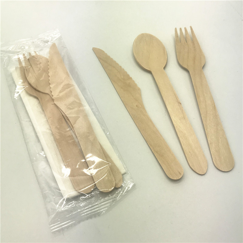 6inch Disposable Birch Wooden Cutlery