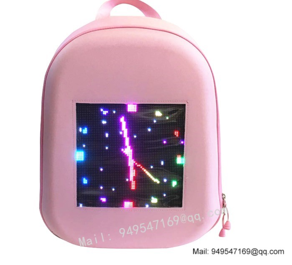 Backpack with led