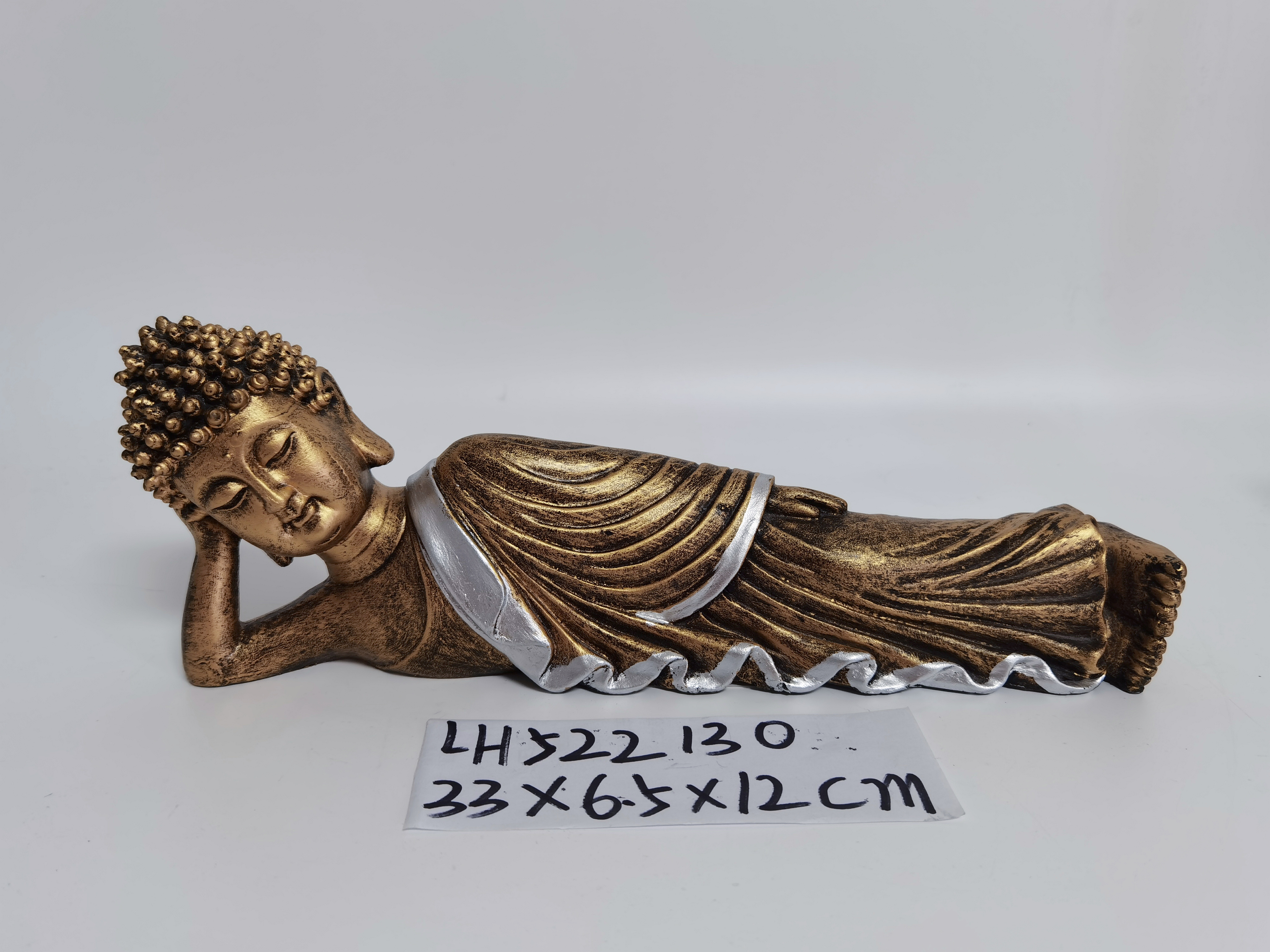 Resin reclining Buddha ornaments