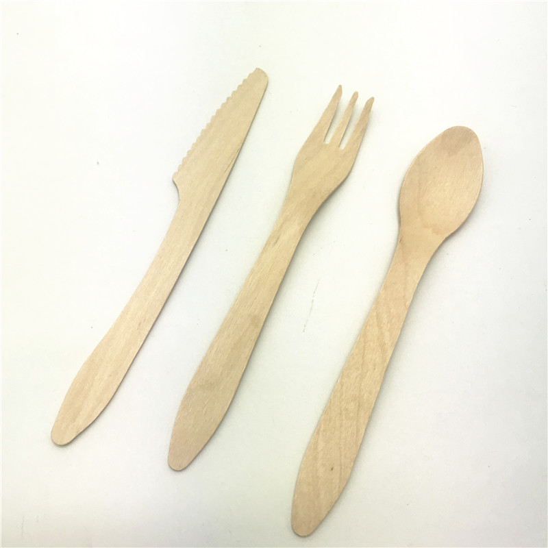 Disposable Birch Wooden Cutlery