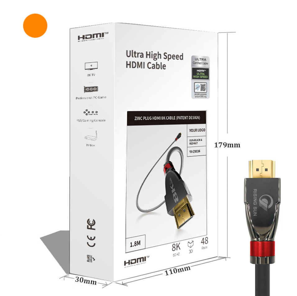2.1v 8K HDMI cable