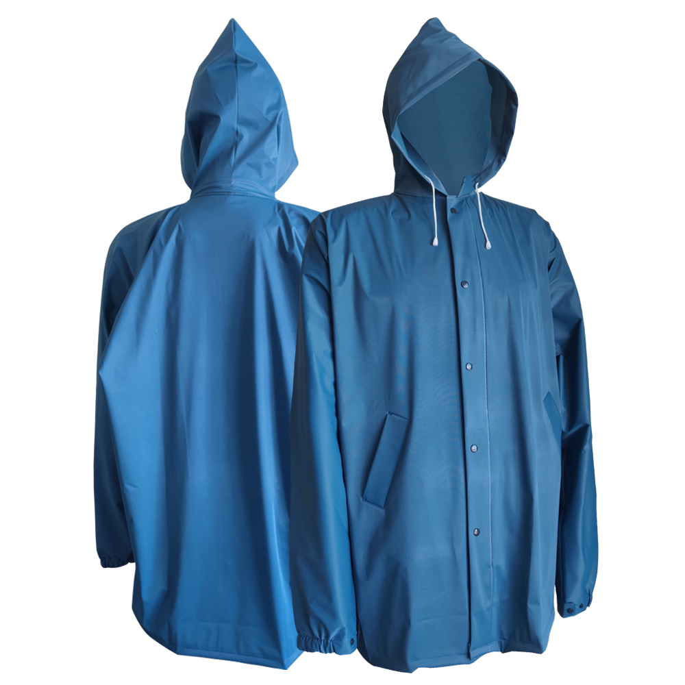 PVC Adult Rainjacket Short