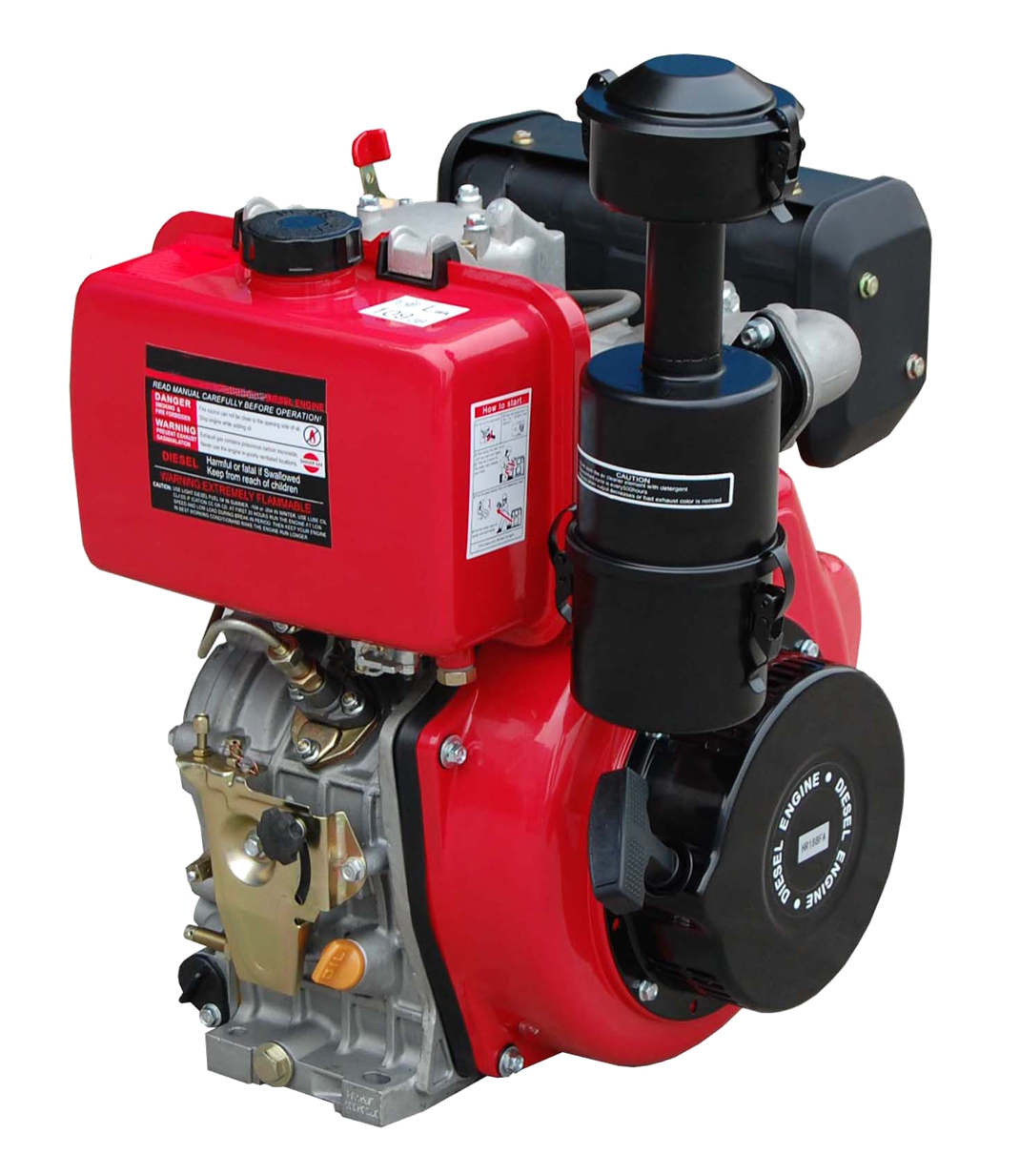 Single-cylinder 4-stroke Air-cooled Diesel Engine SE188F