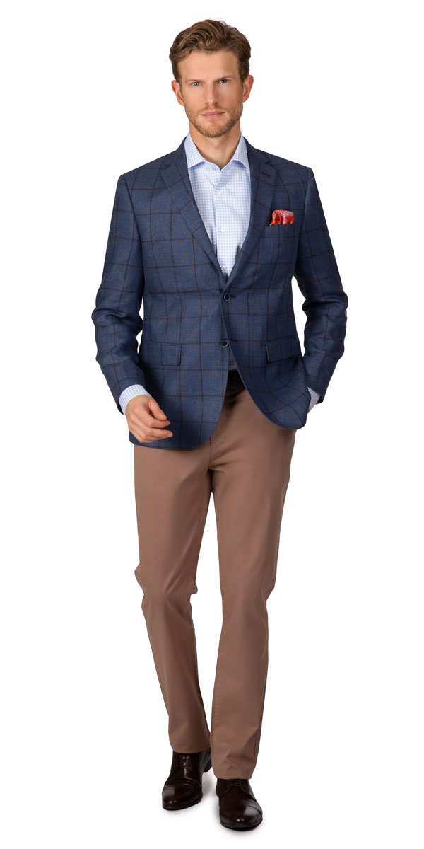 MEN JACKET S GENF 4713/39 Slim Fit Jacket