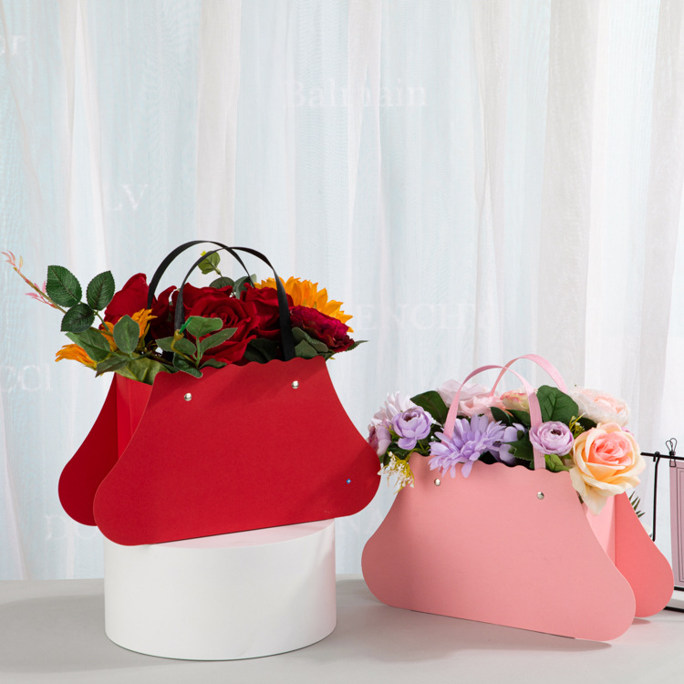 Flower bag with handle