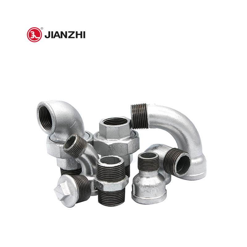 JIANZHI NO MOQ threaded galvinized steel pipe fittings