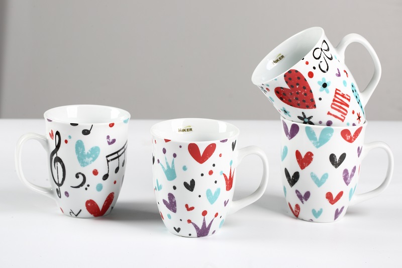 16oz PORCELAIN FLARED BULLET MUG