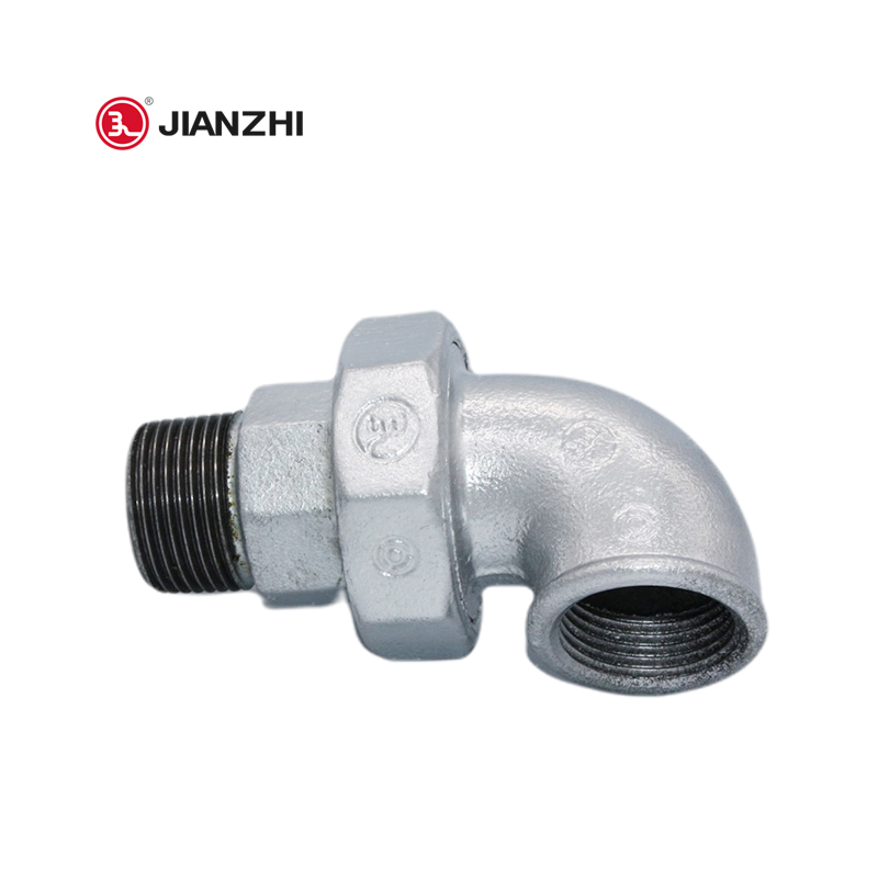 JIANZHI 100% tested beaded 45 elbow grooved pipe fitting