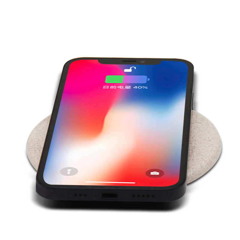 Wireless charger ECO New arrival eco-friendly wheat-straw Wireless charger