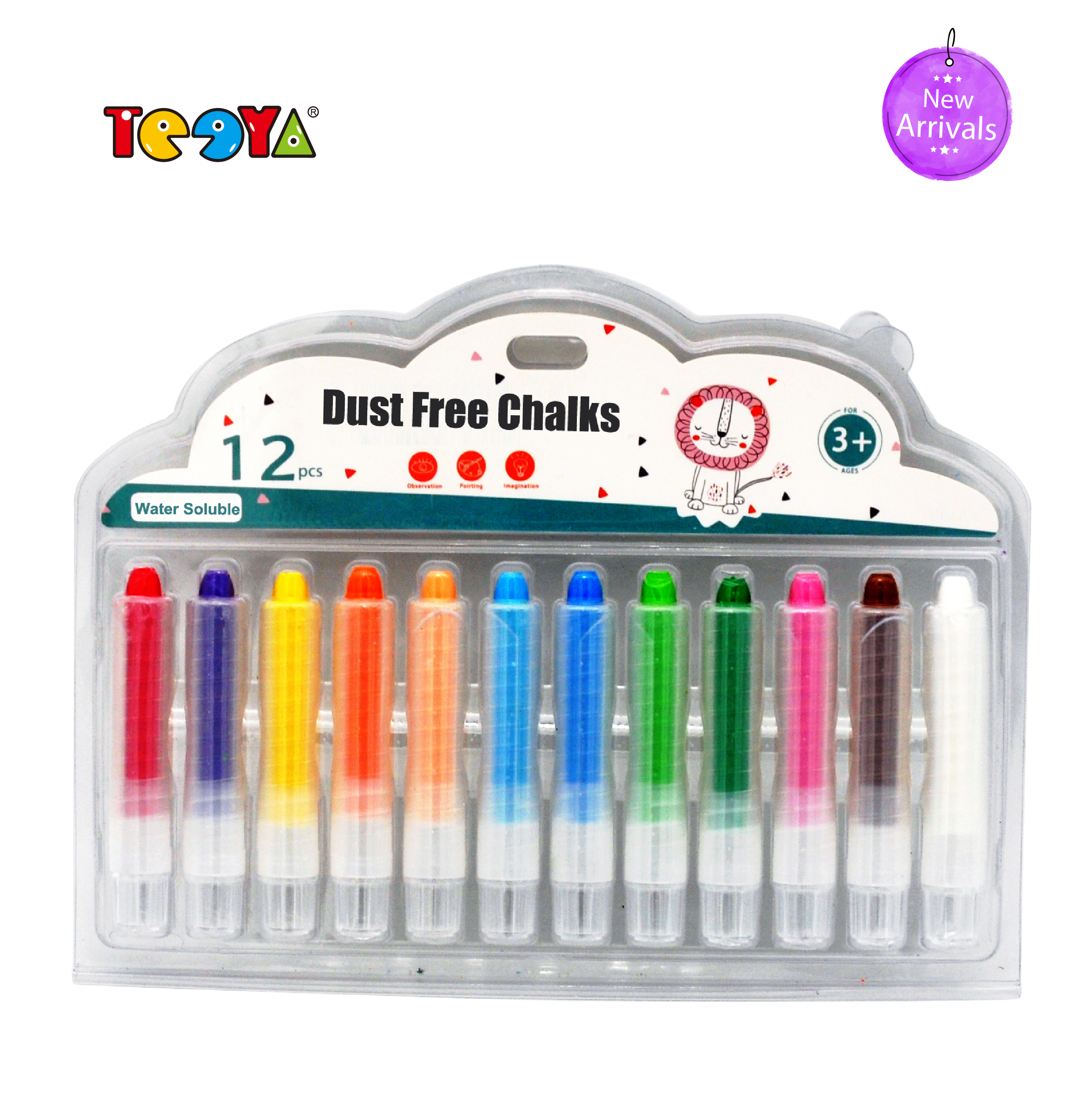 Water Soluble Dusk-Free Chalks