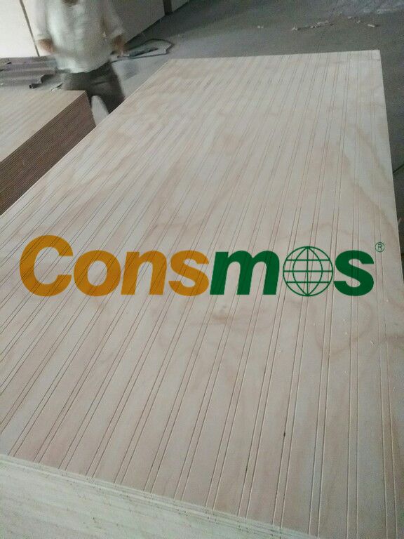Groove/Slot pine plywood