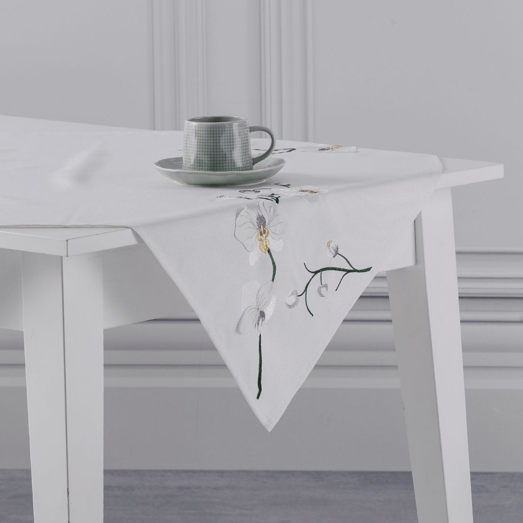 Embroidered tablecloths