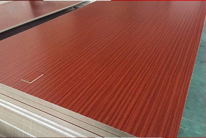 Black White Solid Color Cabinet Furniture high density Melamine MDF/HDF