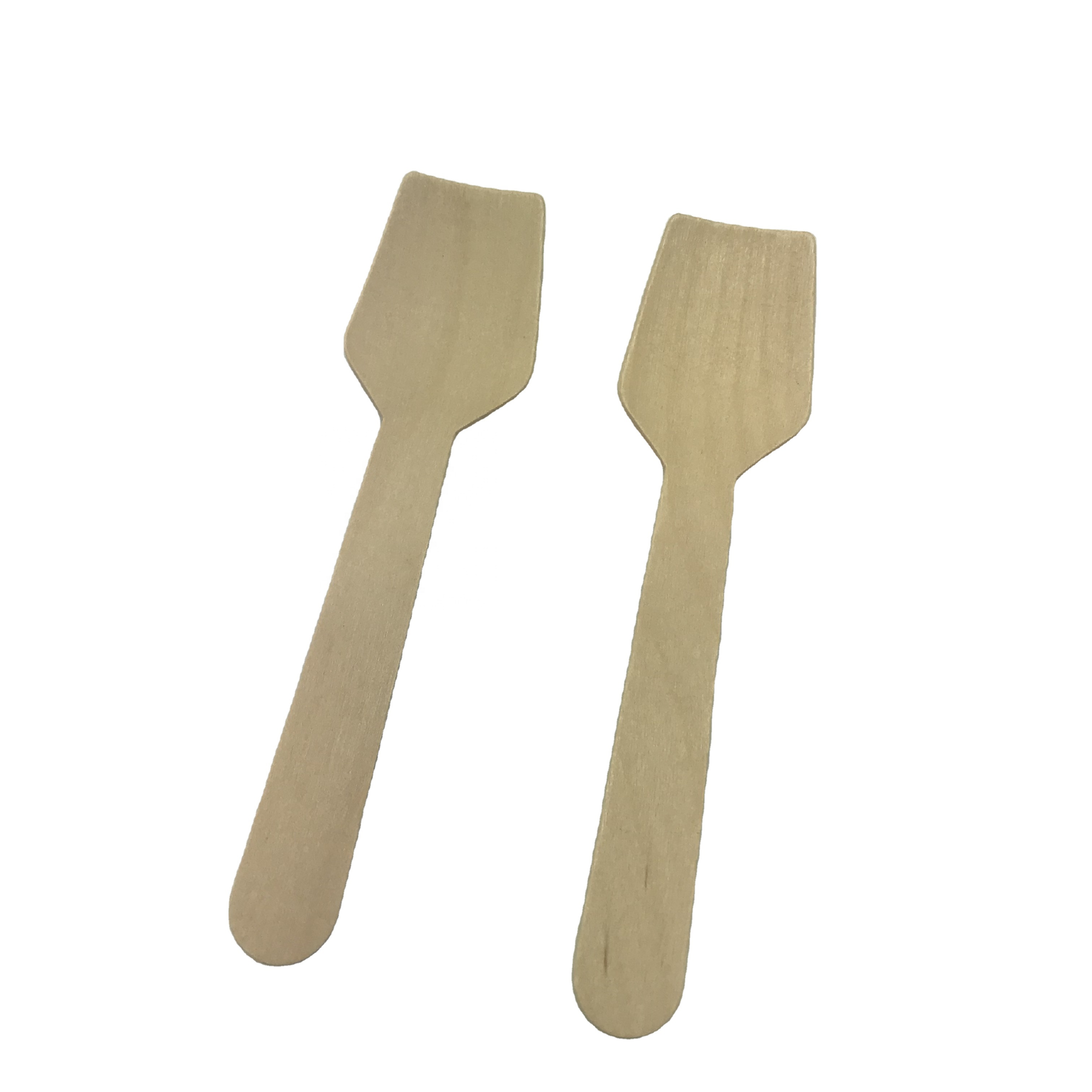 Birch Wooden Ice-cream Spoon