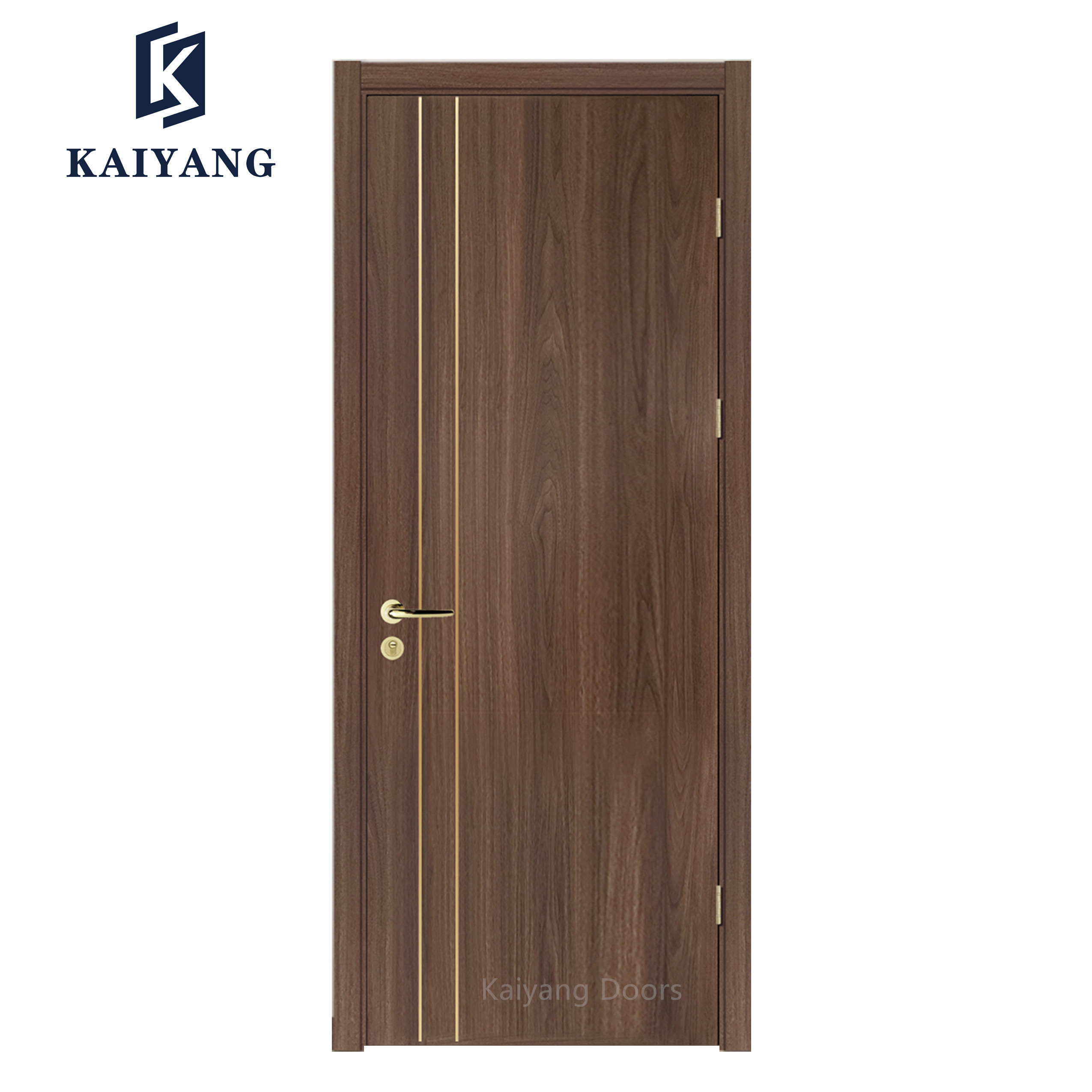 Interior Melamine wooden door flush door with melamine finish