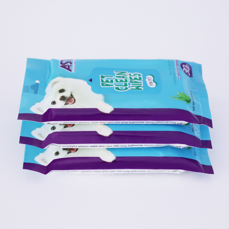 AST Pet Wipes Teddy dog Antibacterial Deodorant Pet Wet Wipes