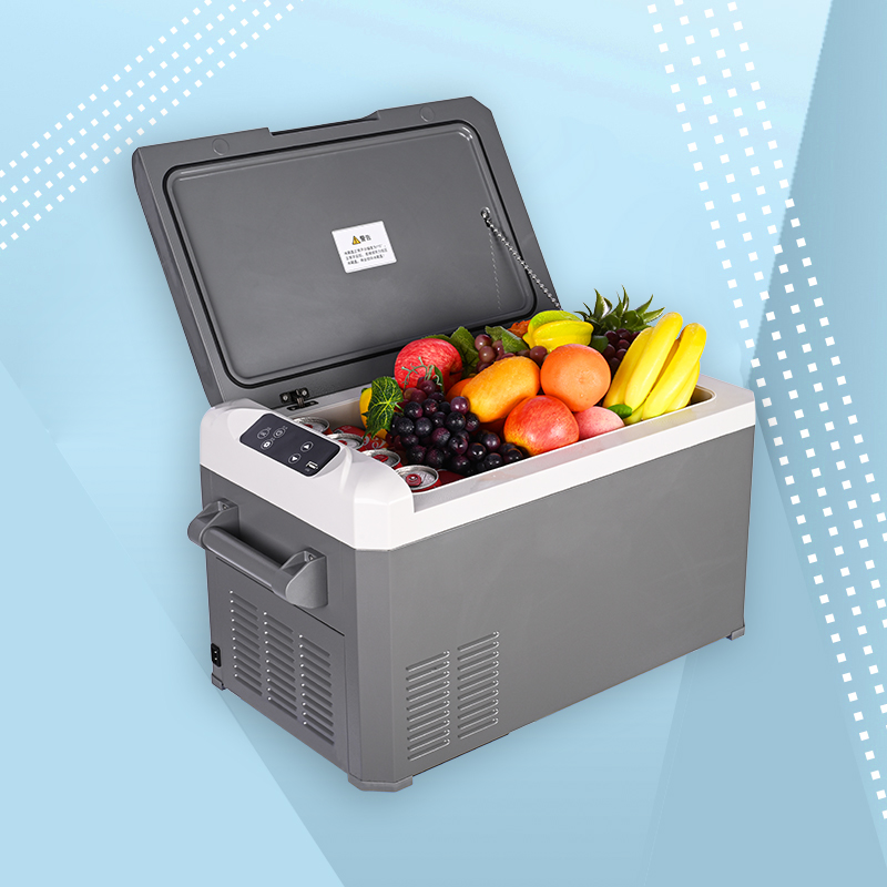 12v/24v 32l Portable Camping Compressor Fridge Freezer For Cars