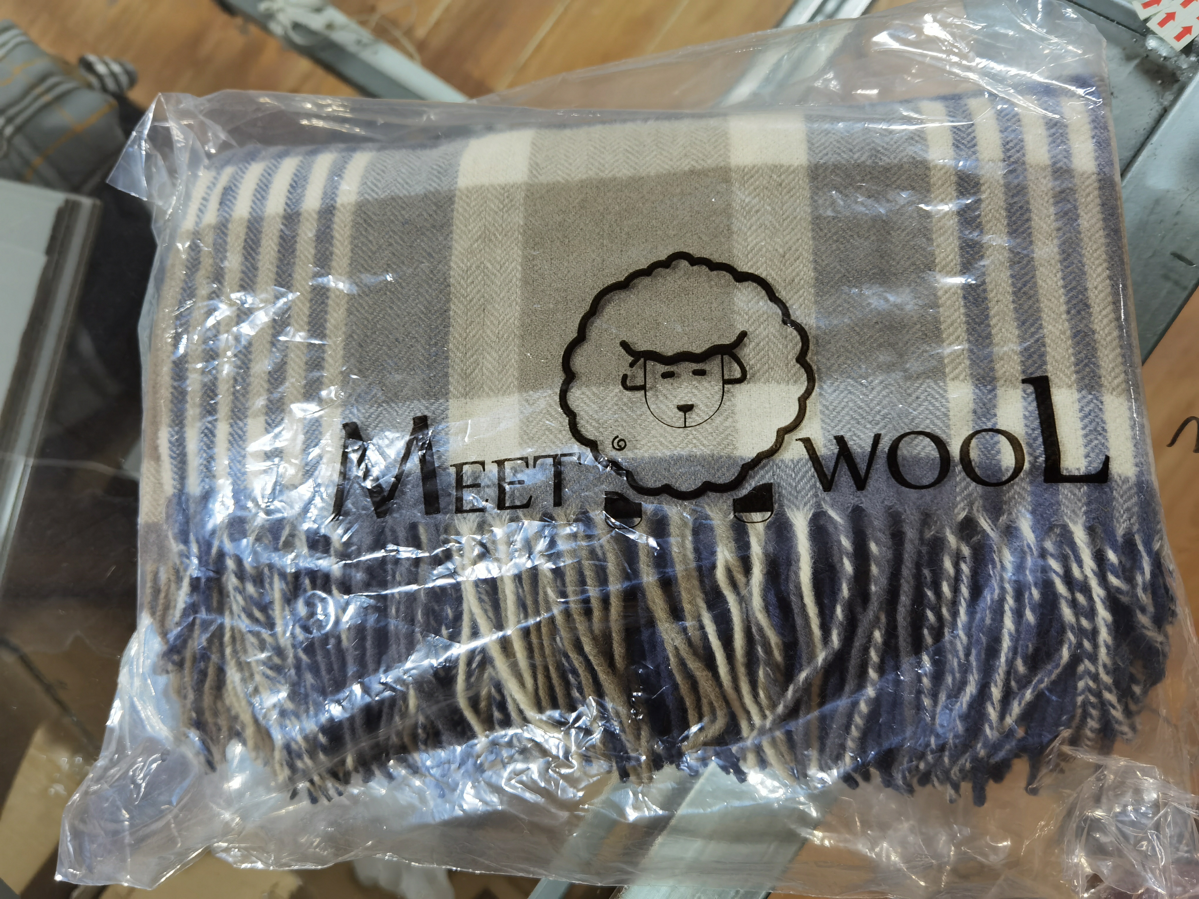 indoor&outdoor plain 100% wool blanket king queen twin size plaid sofa cover knee blanket