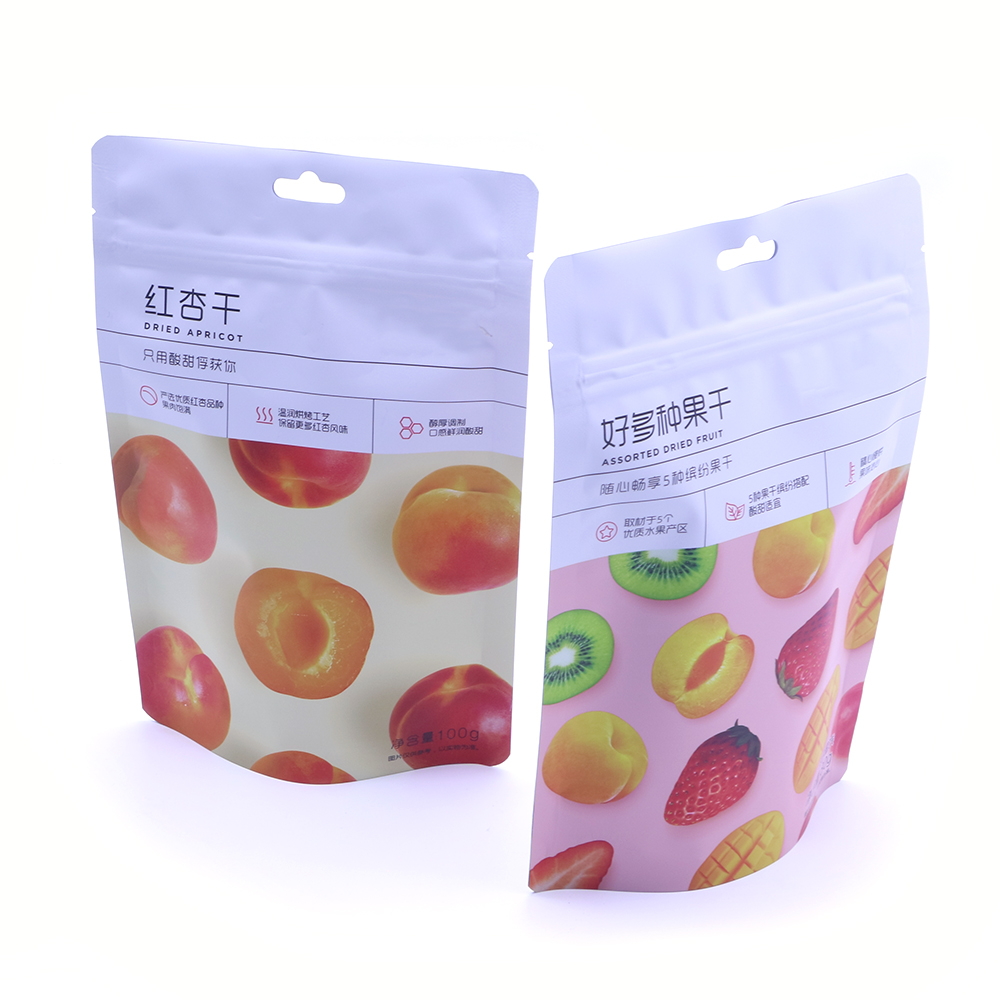 Custom Printed Dried Fruit Nuts Stand-up Pouch