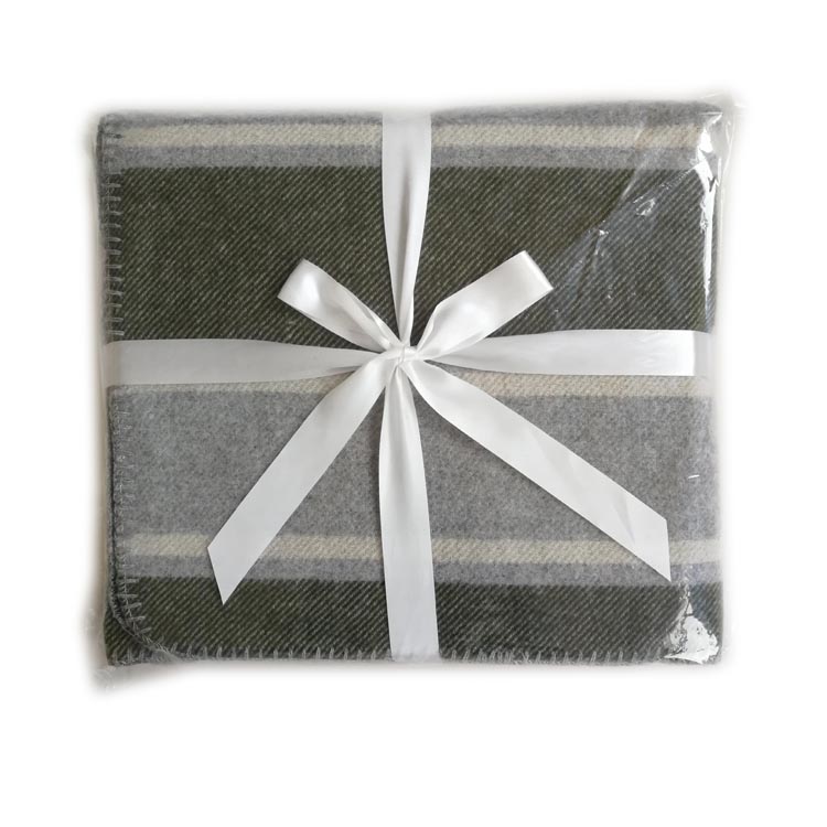 indoor&outdoor plain 100% wool blanket king queen twin size plaid sofa cover knee blanket