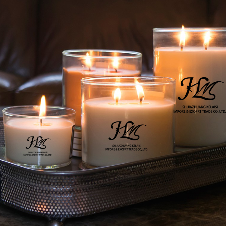 Luxury wedding fragrance glass jar candle PMH7690