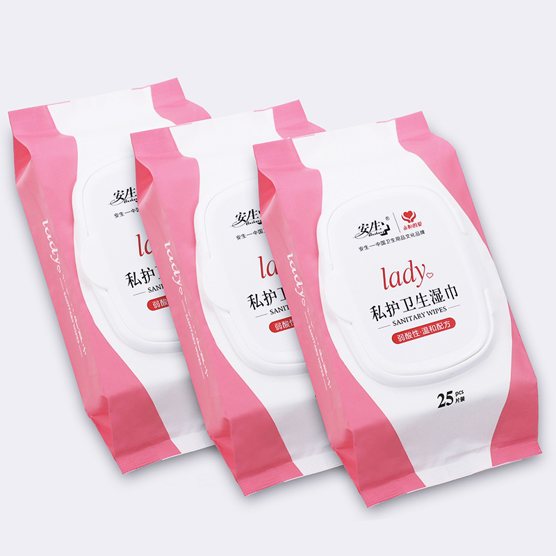 customized private label biodegradable flushable toilet paper wipes feminine cleaning wet wipes