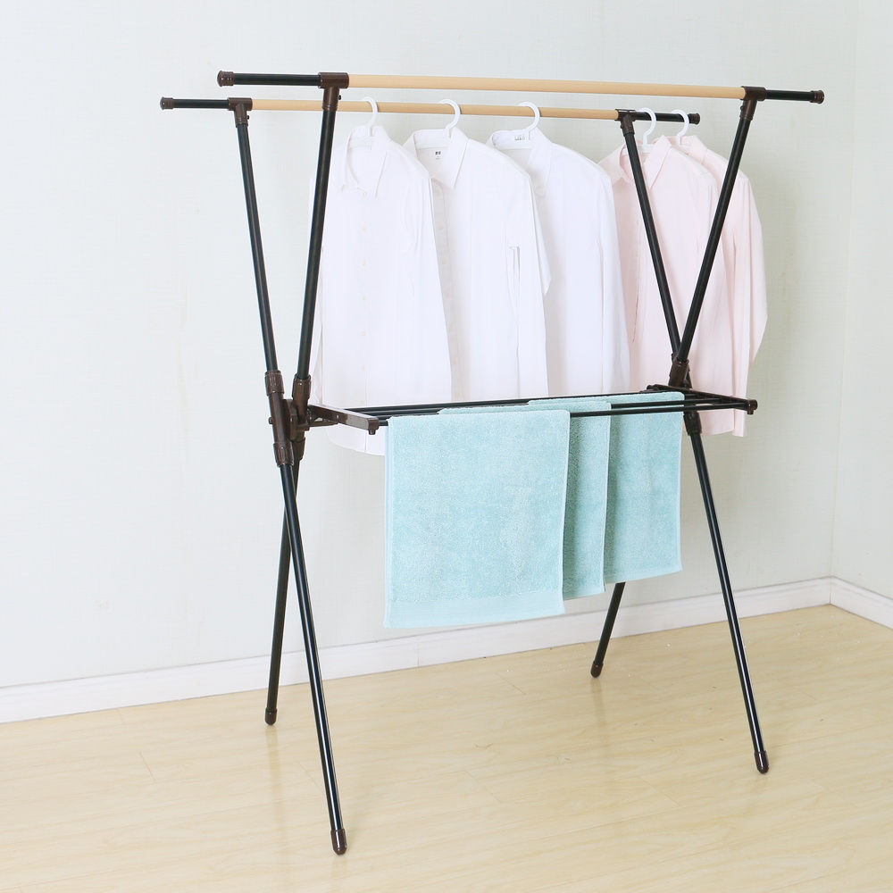 X type drying rack washing drying rack drying rack clothes rack indoor and outdoor