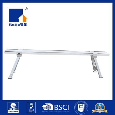 Aluminium stools with plank
