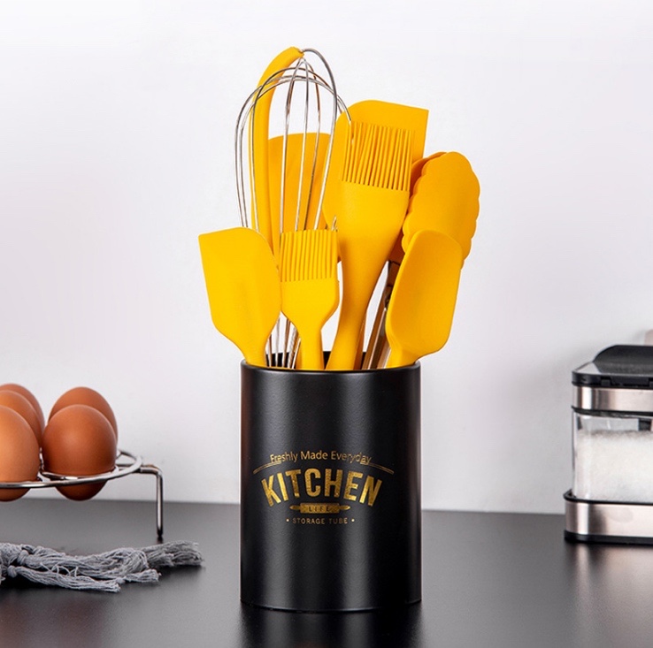 8-Piece Silicone Baking Tool Set Heat Resistant Baking Utensils