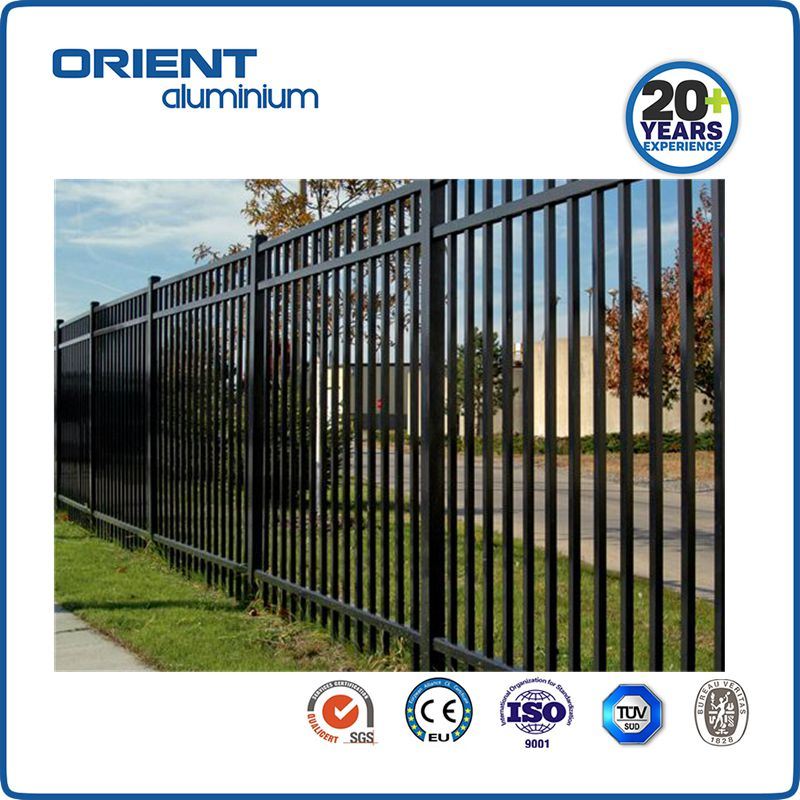 Aluminium Garden Picket Fencing Powder Coated Top Quality Luxury