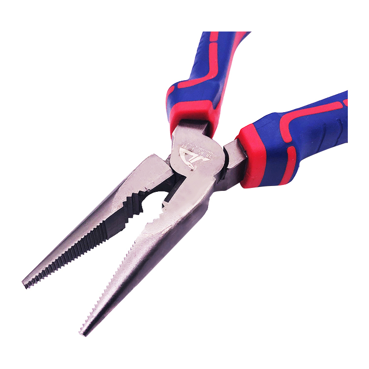 German style long nose pliers industrial 60Crv eccentric labor-saving multi-purpose pliers