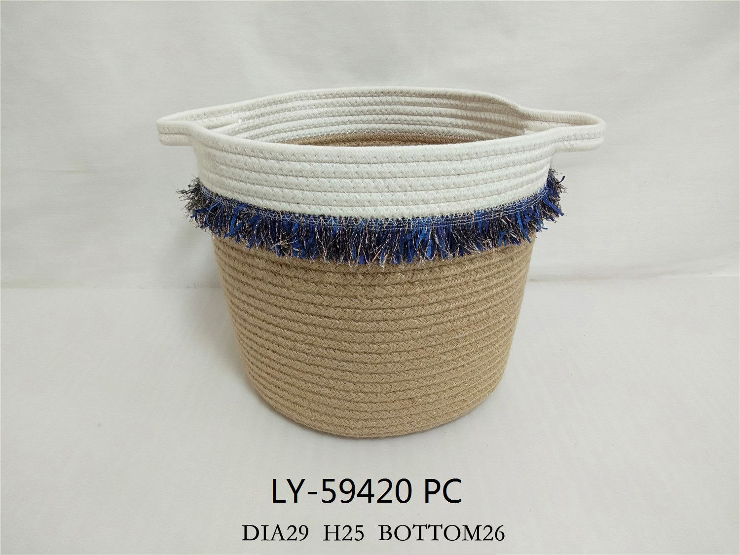 Cotton rope basket, storage basket