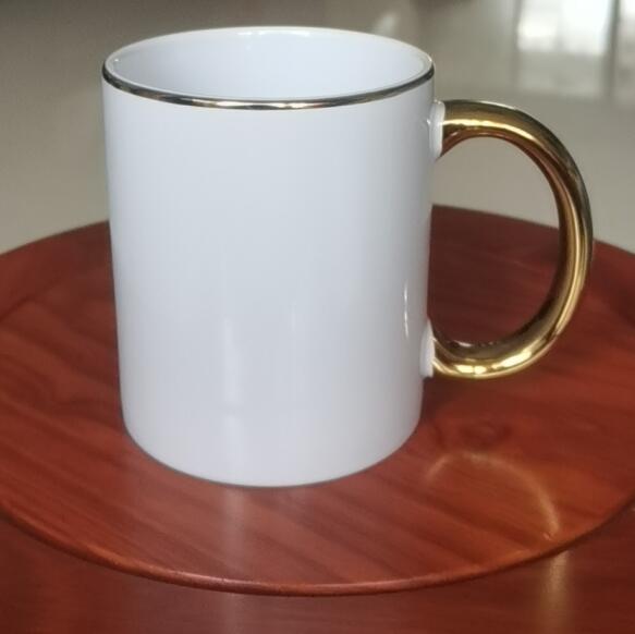 Electroplating Ceramic Mug