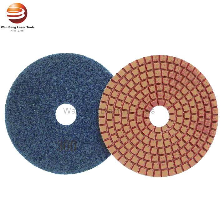 3 steps abrasive diamond polishing pads for granite and terrazzo floor