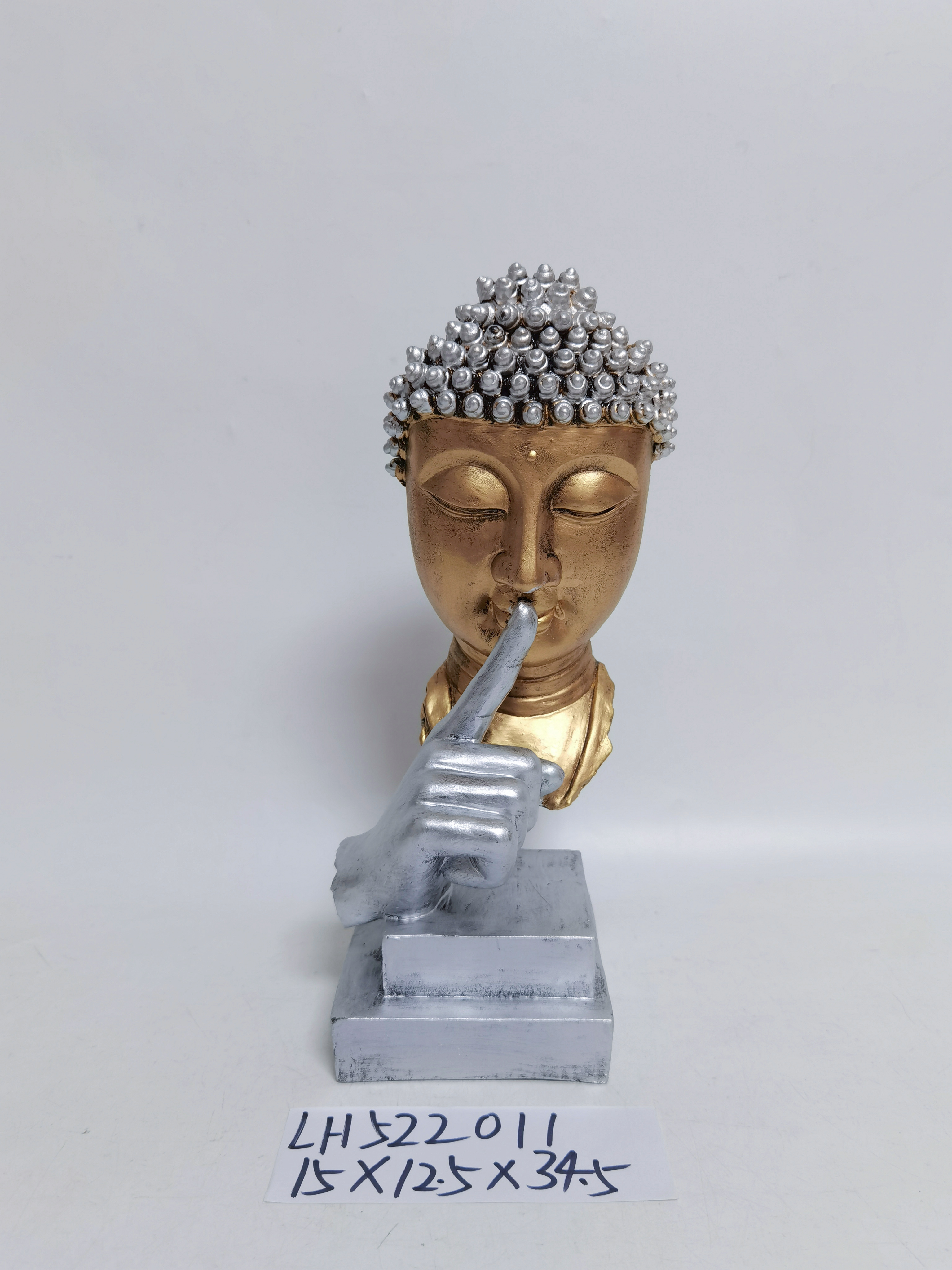 Resin home decoration of Buddha
