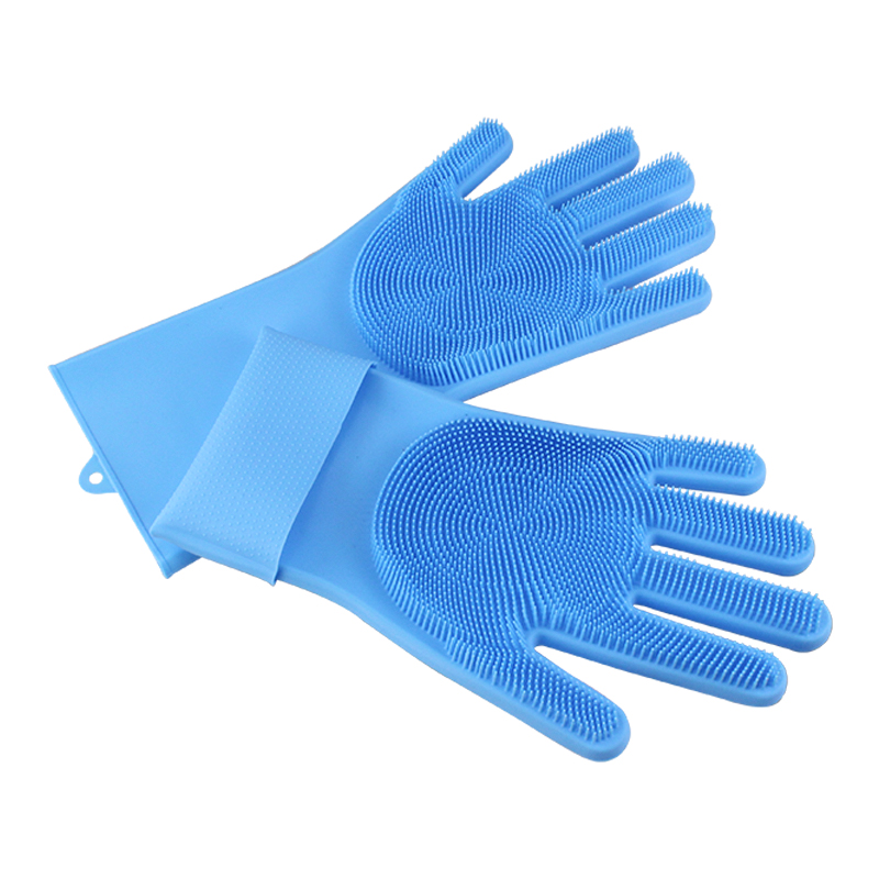 KASU WP004 Kitchen Cleaning Silicone Dishwashing Gloves
