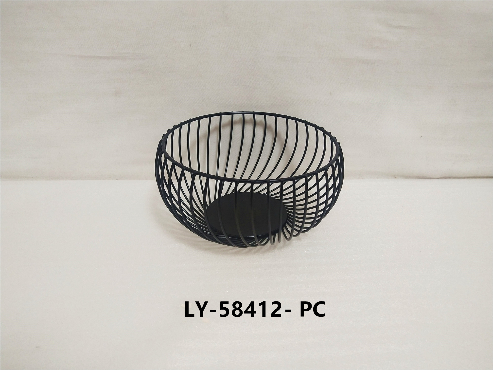 Metal Wire Fruit Food Baskets，Bowl Kitchen Storage Metal Wire Fruit Basket