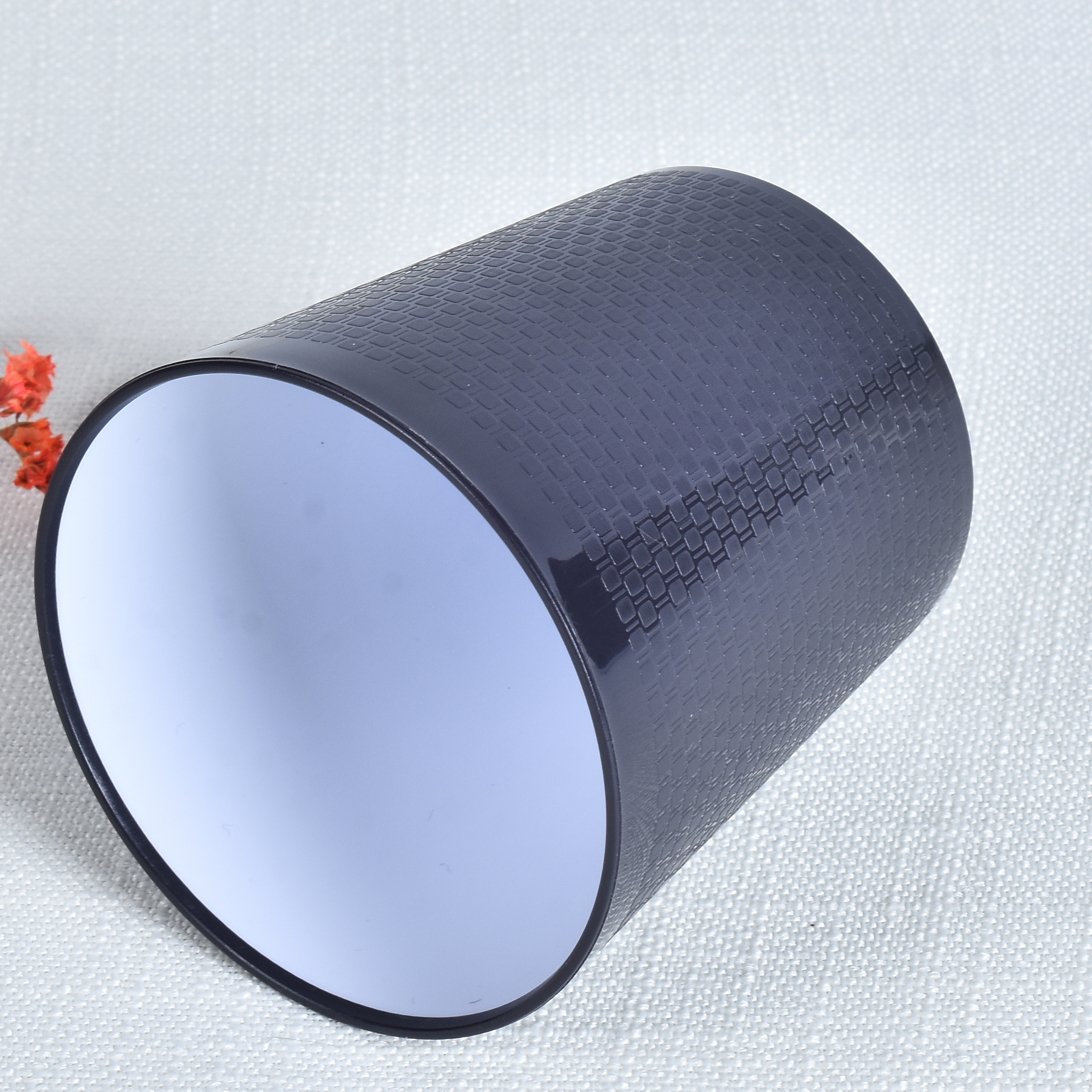 Plastic rotable mug coffee cup