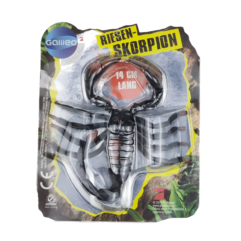 Soft rubber scorpion