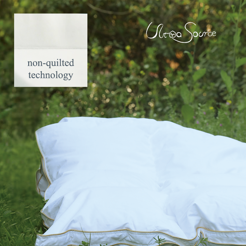 Non quilted duvet