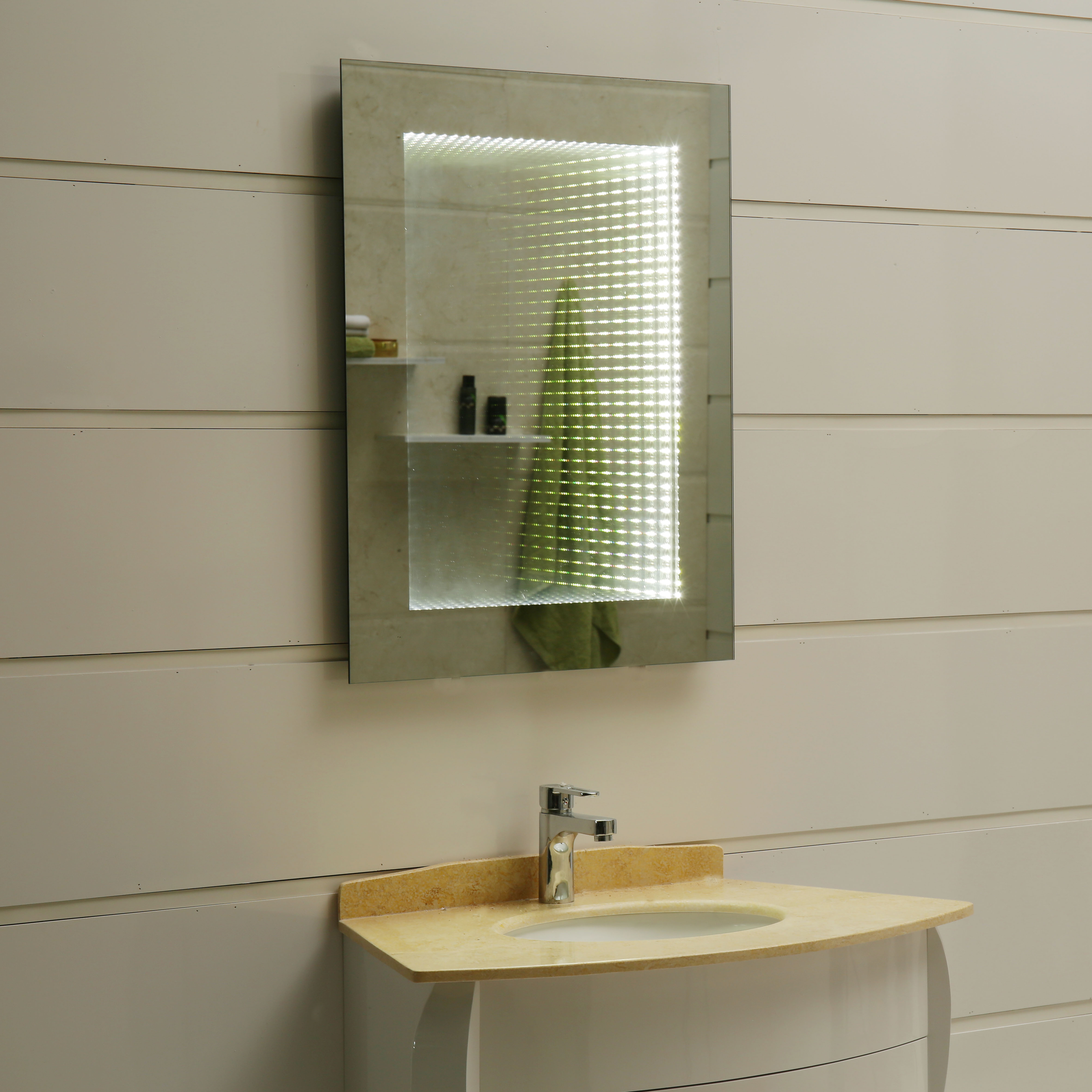 LED bathroom mirror